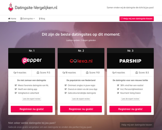 Datingsite-Vergelijken Logo